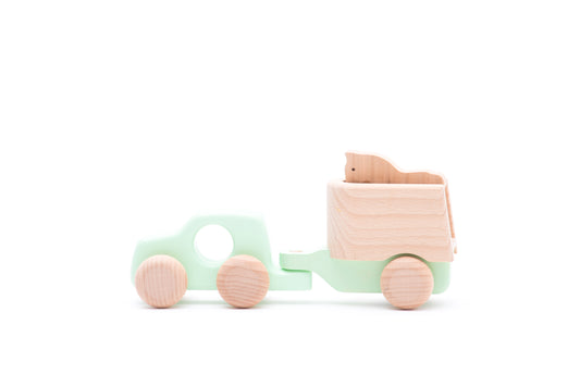 Car with horse